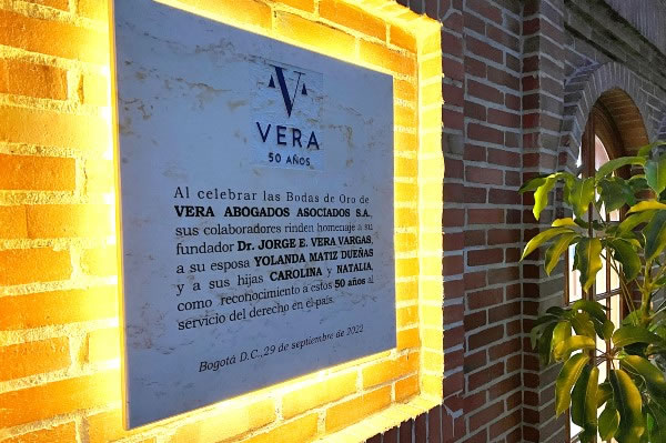 Vera Abogados celebra sus bodas de oro